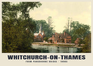 Whitchurch-on-Thames, c. 1890–1900 Heritage Print
