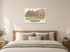 The Lucas Hospital, Wokingham Poster at A1, as a poster, above a bed