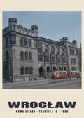 New Exchange and Tram 16, Wrocław — 1968