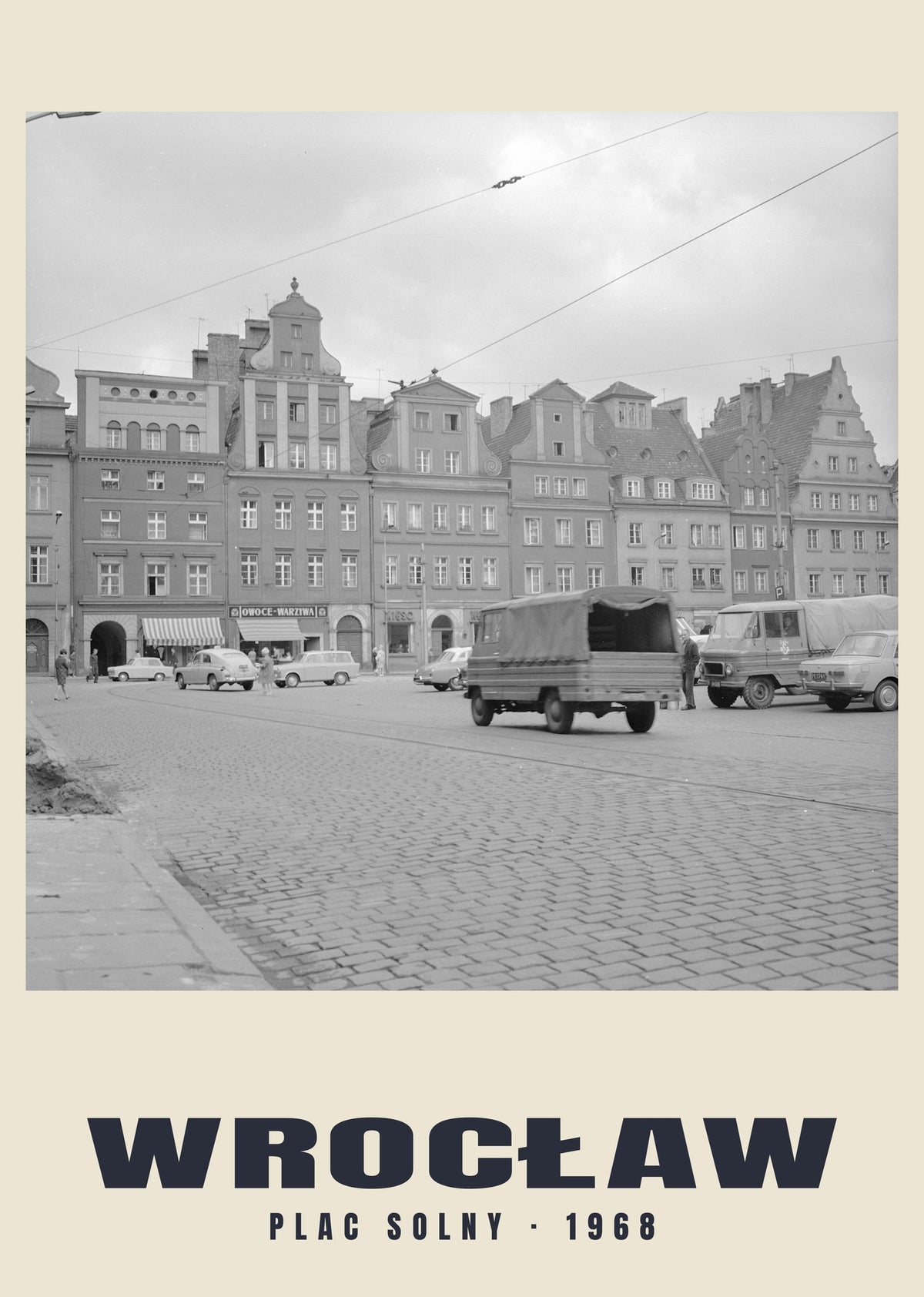 Plac Solny and Żuk Vans, Wrocław — 1968