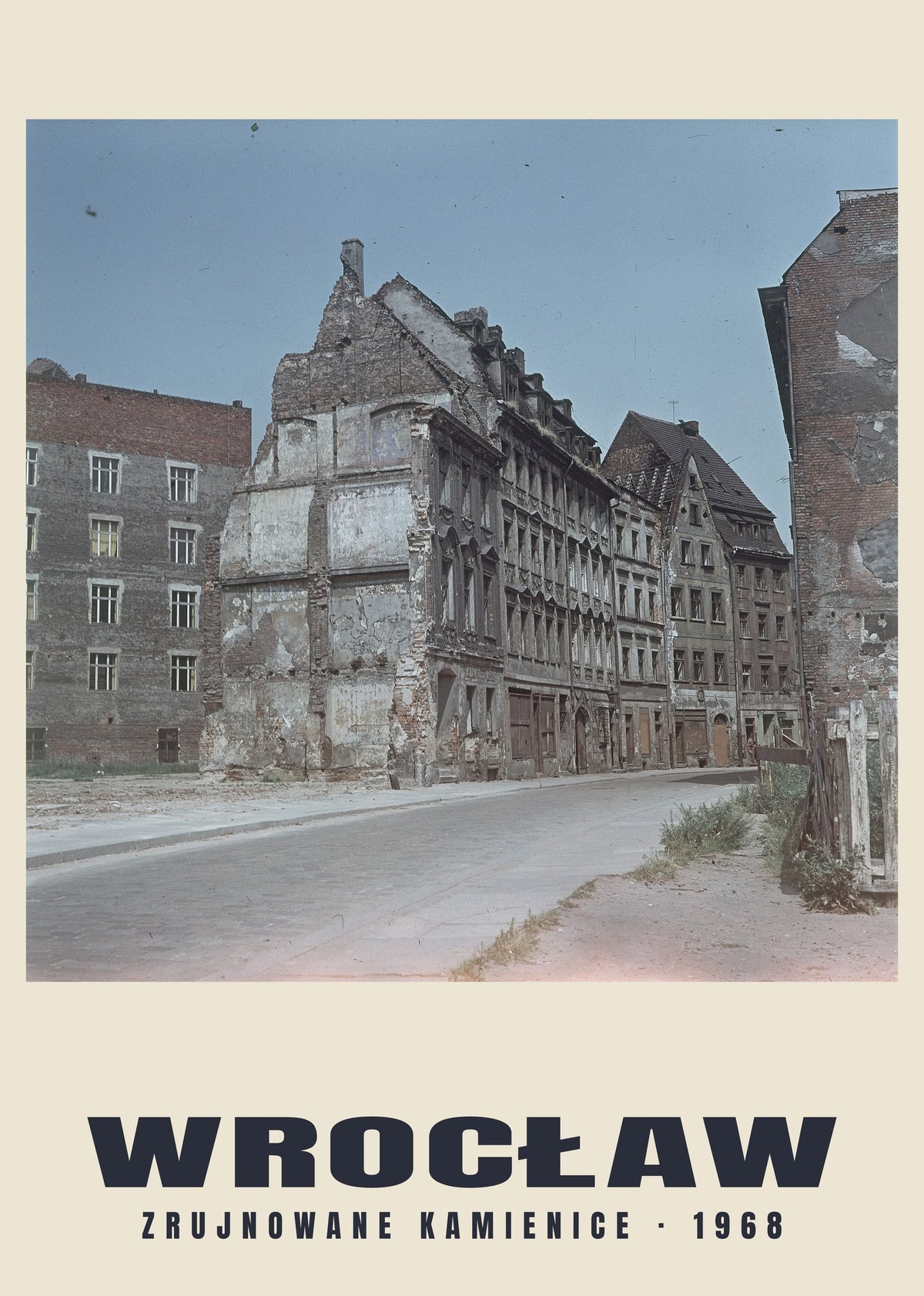 Ruined Townhouses, Wrocław — 1968