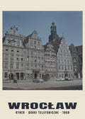 Rynek Telephone Booths and Cars, Wrocław — 1968