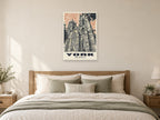 York Minster Poster at A1, as a poster, above a bed